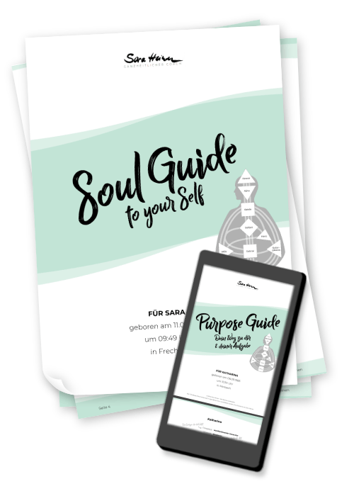 Human Design Reading PDF – Soul Guide & Purpose Guide – Sara Heinen – Coach & Creator für Authentizität